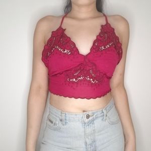 NWT Free People Halter Bralet